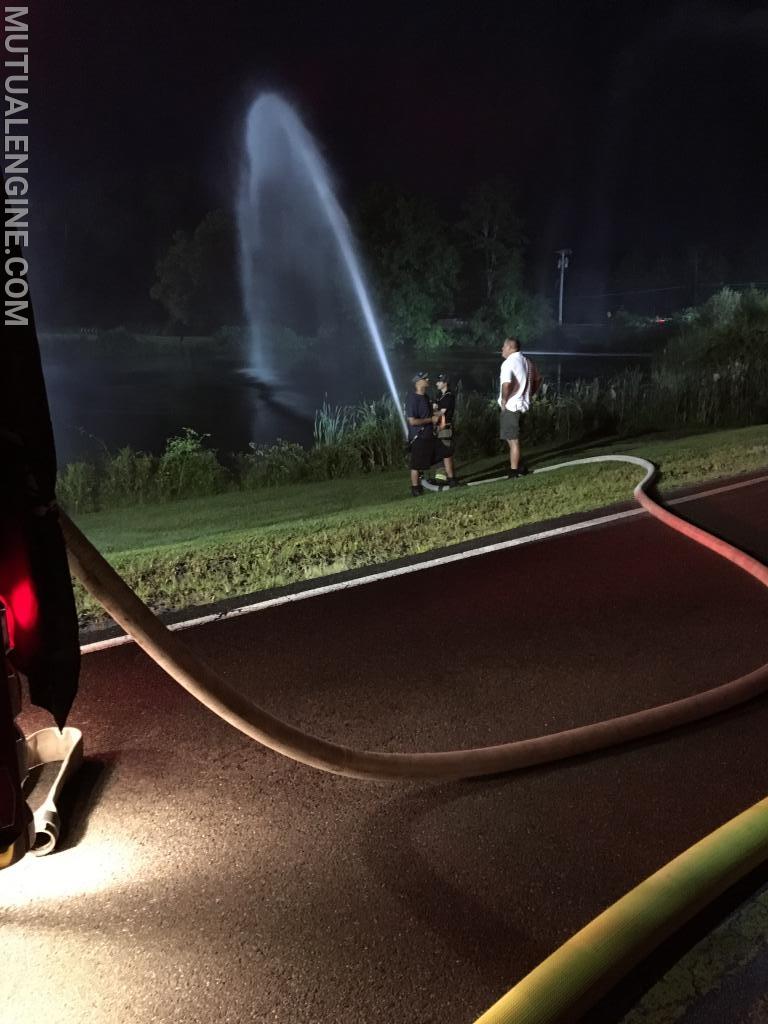 Drafting drill in Bedford Village